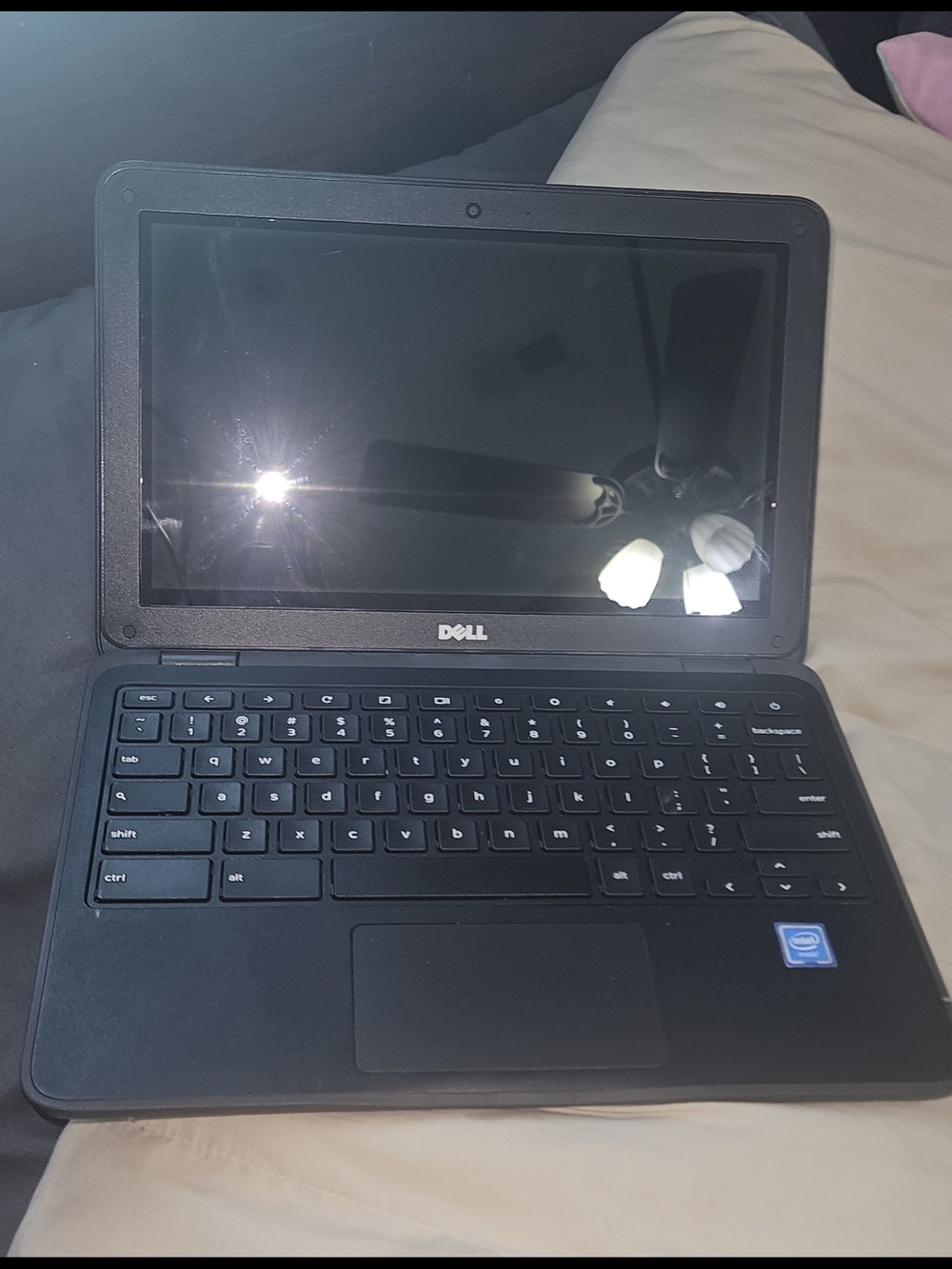 Dell Chromebook 11 3180 Touchscreen Laptop in Black Used